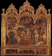 Gentile da Fabriano The adoration of the Ways oil painting